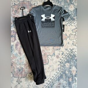 Under Armour boys size 7 matching set new with tag